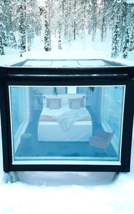 Arctic Skylight Lodge Akaslompolo Ngoại thất bức ảnh