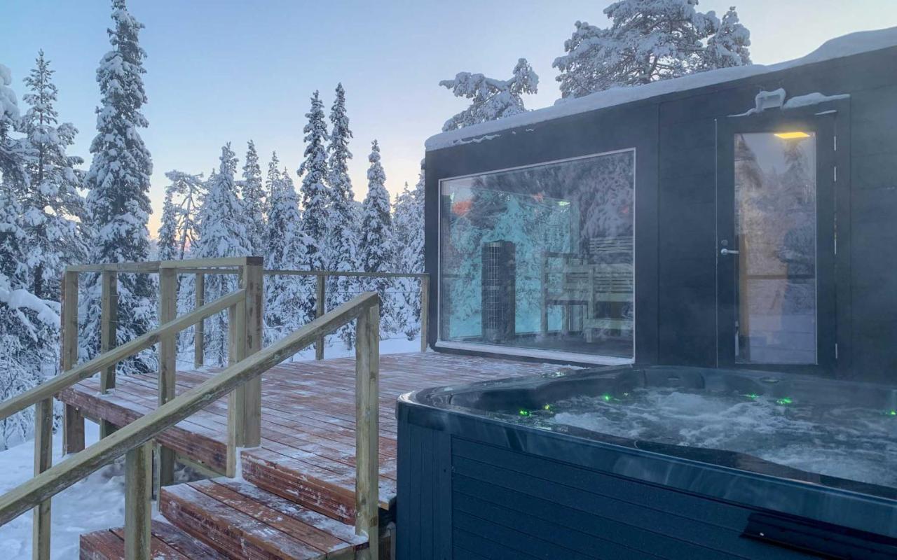 Arctic Skylight Lodge Akaslompolo Ngoại thất bức ảnh